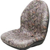 Bobcat Skid Steer Replacement Bucket Seat - Fits Various Models - Camo Vinyl