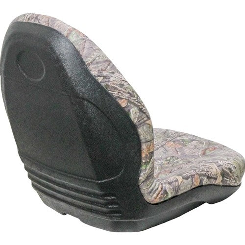 John Deere Skid Steer Replacement Bucket Seat - Fits Various Models - Camo Vinyl