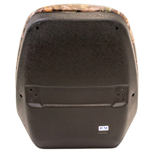 AGCO Lawn Mower Replacement Bucket Seat - Fits Various Models - Camo Vinyl