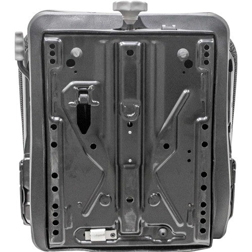 New Holland Dozer Replacement Seat & Mechanical Suspension - Fits Various Models - Black/Gray Cloth