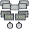 John Deere/MacDon M Series Windrower Complete Replacement LED Light Kit