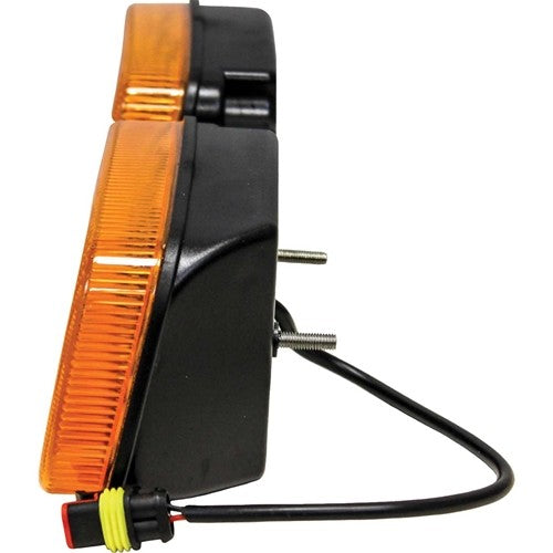 John Deere 5000-7030 Series Tractor Replacement LED Amber Cab Corner Light Kit