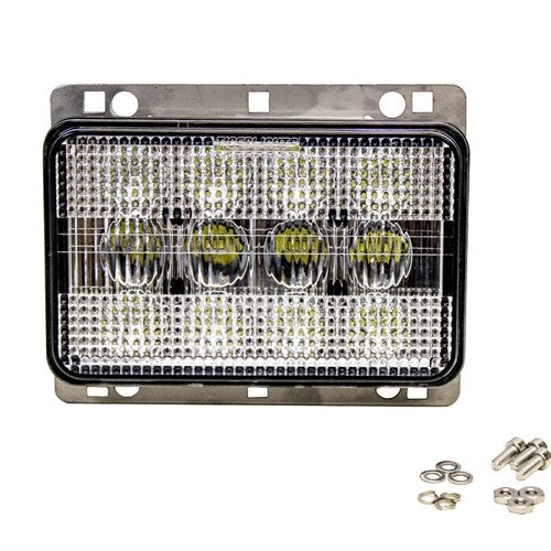 John Deere 5D-7030 Series Tractor Replacement Front Hood Light (Hi/Lo)