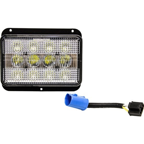 New Holland 40 Series Tractor Replacement LED Front Hood Light (Hi/Lo)