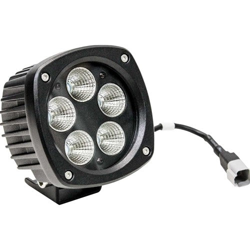 Case/Cat/Gehl/Deere/Komatsu/Mustang Replacement LED Semi-Round Flood Light