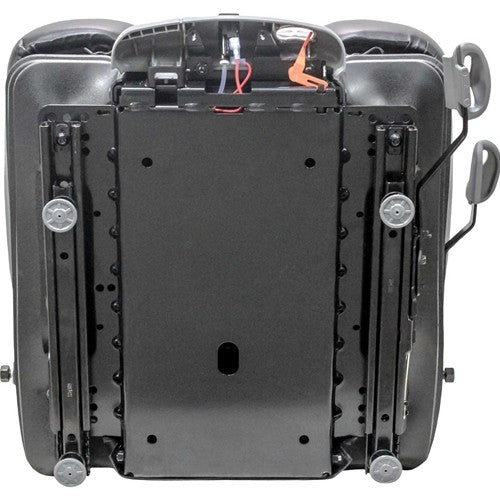 John Deere Skid Steer Replacement Seat & Air Suspension - Black Vinyl