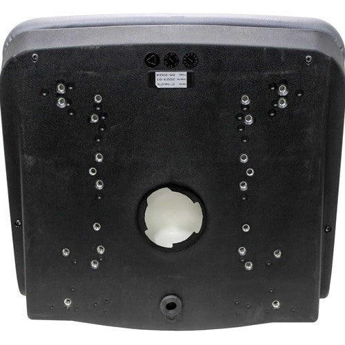 Cub Cadet Lawn Mower Replacement Bucket Seat - Fits Various Models - Gray Vinyl