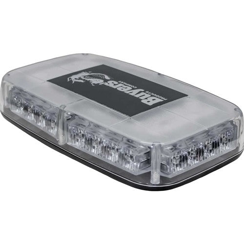 11" MultiFunction Amber Warning Light Bar Tornado Heavy Equipment Parts