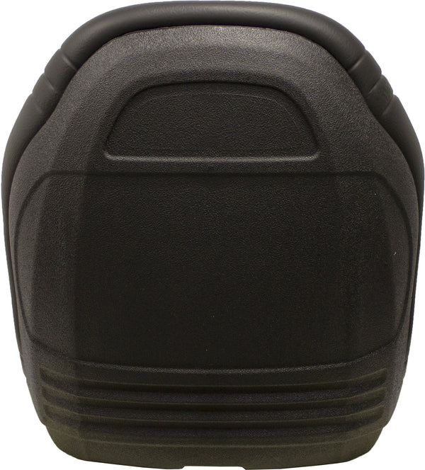 Case Skid Steer Replacement Bucket Seat (Full Pattern) - Fits Various Models - Black Vinyl