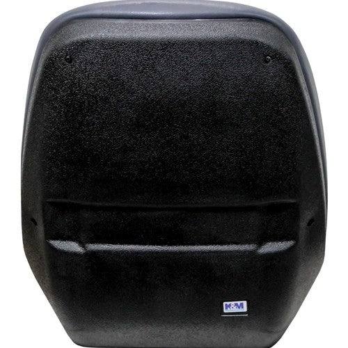 John Deere Compact Tractor Replacement Bucket Seat - Fits Various Models - Gray Vinyl