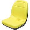 Bobcat E26 Mini Excavator Replacement Bucket Seat - Yellow Vinyl