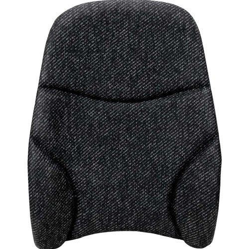 Bobcat E Series Mini Excavator Replacement Backrest Cushion - Charcoal Gray Cloth
