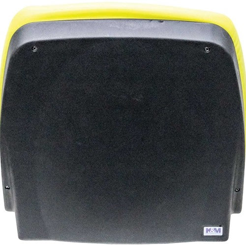 John Deere Compact Tractor Replacement Bucket Seat Kit - Fits Various - Yellow Vinyl