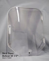 Bobcat 7120401 Skid Steer 1/2" Polycarbonate (Untinted) Front Window Replacement Cab Glass