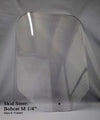 Bobcat 7120401 Skid Steer 1/4" Polycarbonate Front Window Replacement Cab Glass