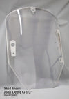 John Deere T344818 Skid Steer 1/2" Polycarbonate (Untinted) Front Window Replacement Cab Glass