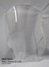 John Deere T344818 Skid Steer 1/4" Polycarbonate Front Window Replacement Cab Glass