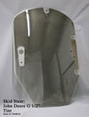 John Deere T344818 Skid Steer 1/2" Polycarbonate (Tinted) Front Window Replacement Cab Glass