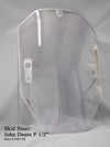John Deere T461158 Skid Steer 1/2" Polycarbonate (Untinted) Front Window Replacement Cab Glass