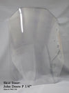 John Deere T461158 Skid Steer 1/4" Polycarbonate Front Window Replacement Cab Glass