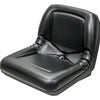 Dixon Lawn Mower Replacement Bucket Seat - Fits Various Models - Black Vinyl