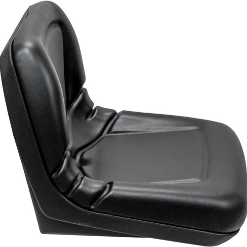 Dixon Lawn Mower Replacement Bucket Seat - Fits Various Models - Black Vinyl