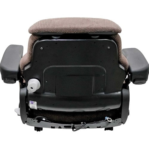 Seat Top Assembly - Brown Cloth