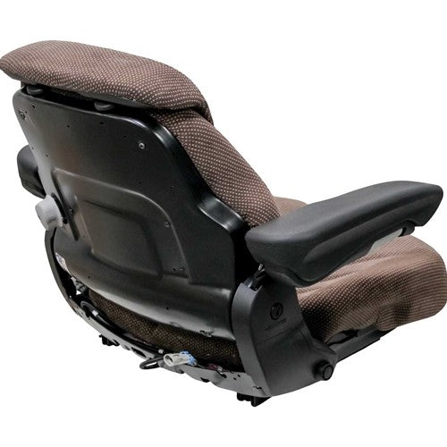 Seat Top Assembly - Brown Cloth