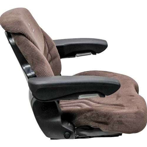 Seat Top Assembly - Brown Cloth
