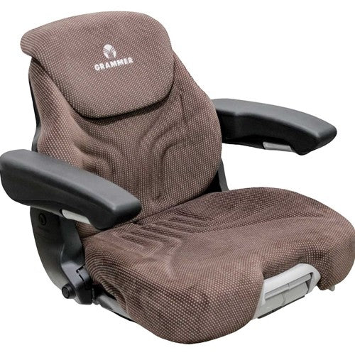 Seat Top Assembly - Brown Cloth
