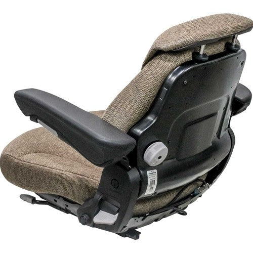 Seat Top Assembly - Cut/Sew - Brown Cloth