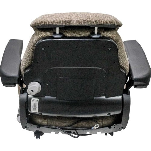 Seat Top Assembly - Cut/Sew - Brown Cloth