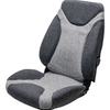 Caterpillar Excavator/Feller Buncher Replacement Seat Top - Fits Various Models - Two-Tone Gray Cloth