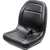 Kubota L3030-L5040-M5-M9960 Series Tractor Replacement Bucket Seat Kit - Fits Various Models - Black Vinyl