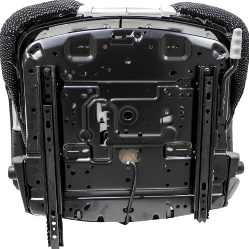 Seat Top Assembly - Black/Gray Cloth