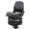 John Deere 310 Series Loader/Backhoe Replacement Seat & Air Suspension Kit - Fits Various Models - Black Vinyl