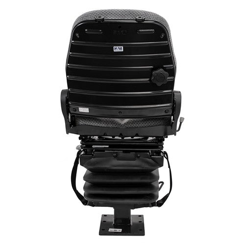 Case 580 Series Loader/Backhoe Replacement Air Suspension Seat Kit - Fits Various Models - Gray Fabric