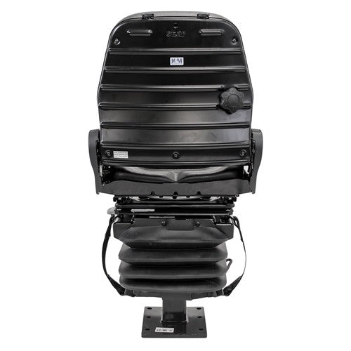 Case 580 Series Loader/Backhoe Replacement Air Suspension Seat Kit - Fits Various Models - Black Vinyl
