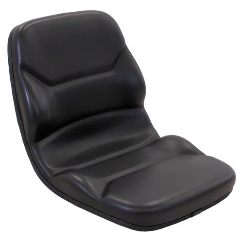 Yale Forklift Replacement Bucket Seat w/High-Back & OPS Ready - Fits Various Models - Black Vinyl