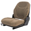 John Deere Excavator Replacement Seat Assembly - Fits Various Models - Beige Cloth