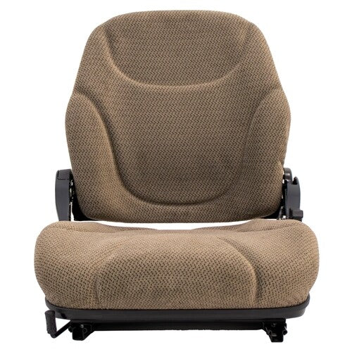 New Holland Dozer Replacement Seat Assembly - Fits Various Models - Beige Cloth