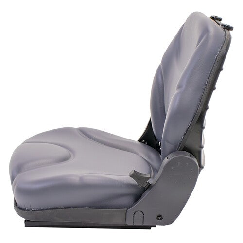 JCB 506 CHL & 520 Telehandler Replacement Seat Assembly - Gray Vinyl