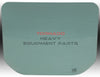 John Deere 4602569 Excavator Rear Window Replacement Cab Glass
