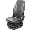 JCB Vibromax Roller Replacement Seat & Mechanical Suspension - Fits Various Models - Black Vinyl
