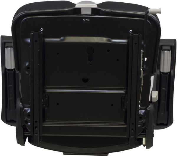 New Holland Wheel Loader Replacement Seat Assembly - Fits Various Models - Black Cloth