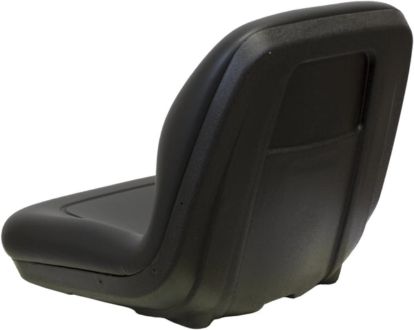 John Deere 890 Excavator Replacement Bucket Seat - Black Vinyl