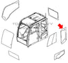 Hitachi 4651657 Zaxis Series Excavator Side Rear Window Replacement Cab Glass