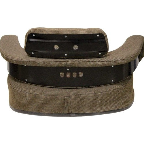 John Deere 3 Piece Replacement Cushion Kit - Fits Various Models - Brown Cloth