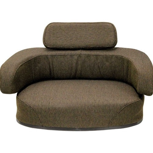 John Deere 3 Piece Replacement Cushion Kit - Fits Various Models - Brown Cloth