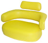 John Deere 3 Piece Replacement Cushion Kit - Fits Various Models - Yellow Vinyl